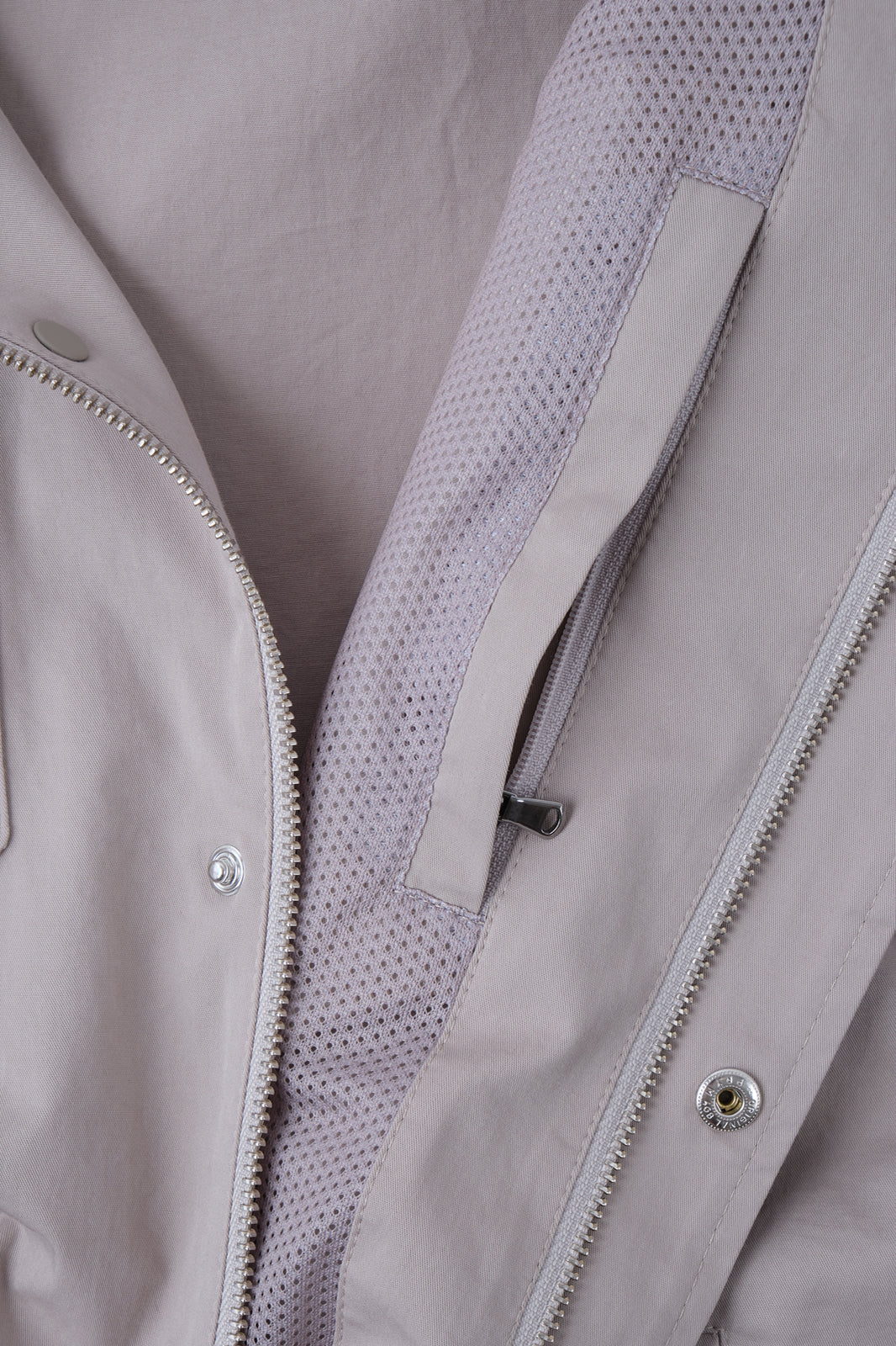 On cotton shirt - Beige