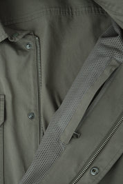 On cotton shirt - Khaki