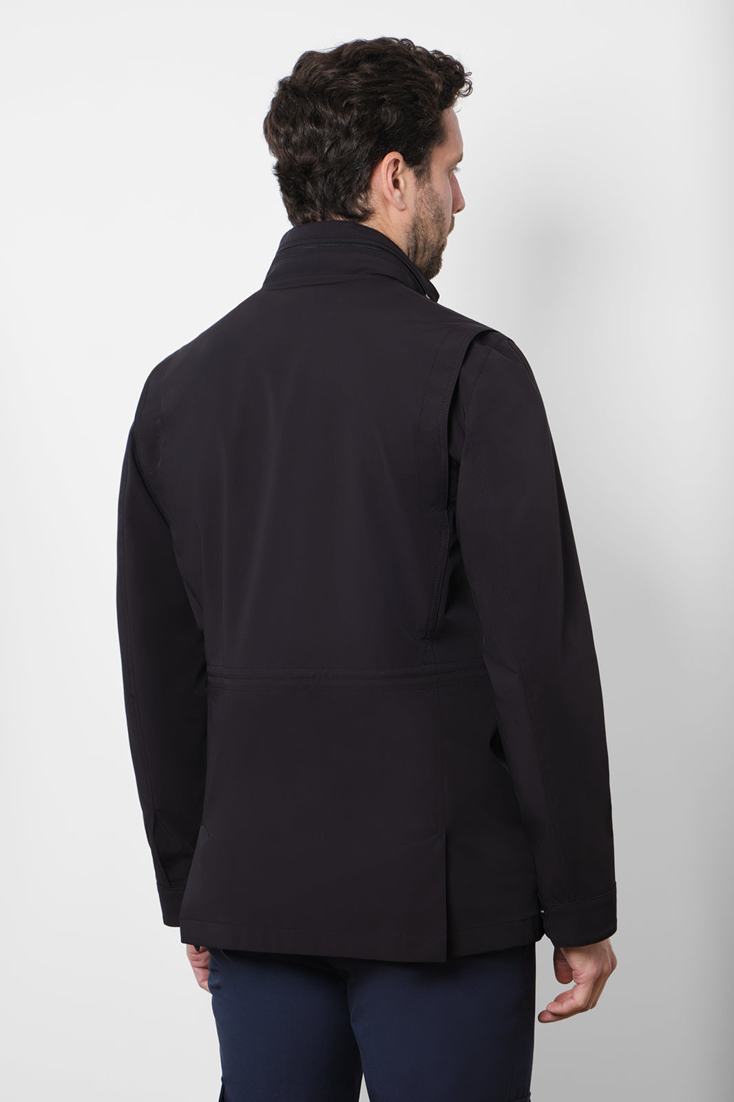 Parka saharienne non doublée - Noir