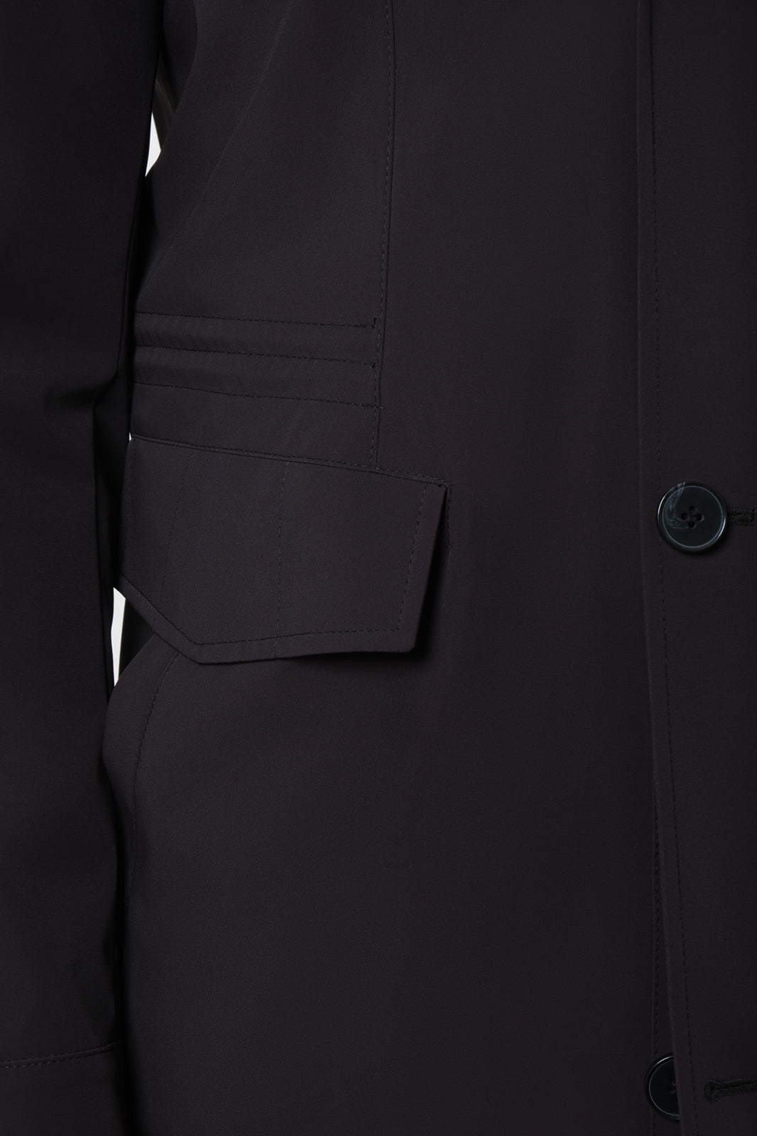Parka saharienne non doublée - Noir