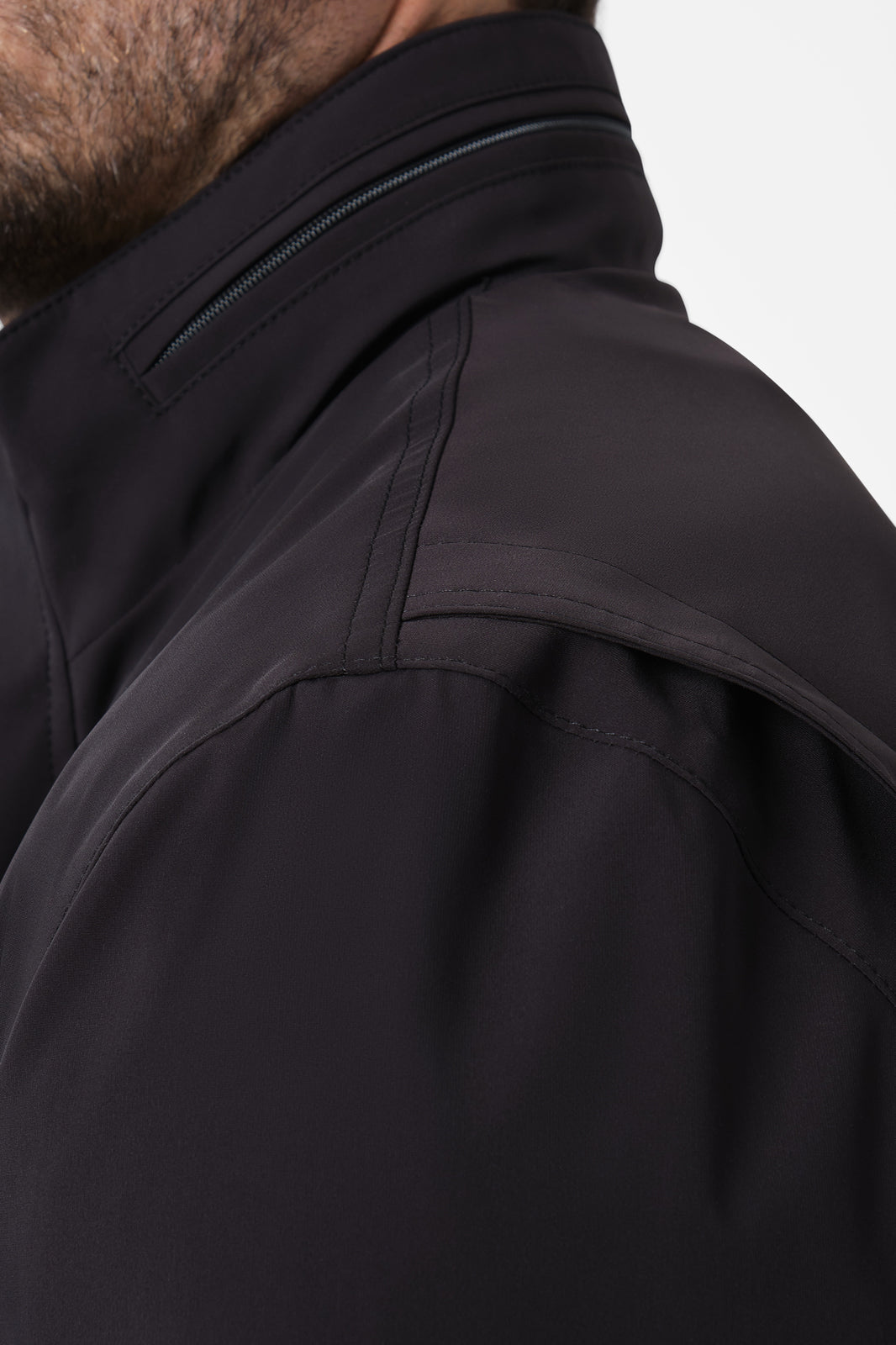 Parka saharienne non doublée - Noir