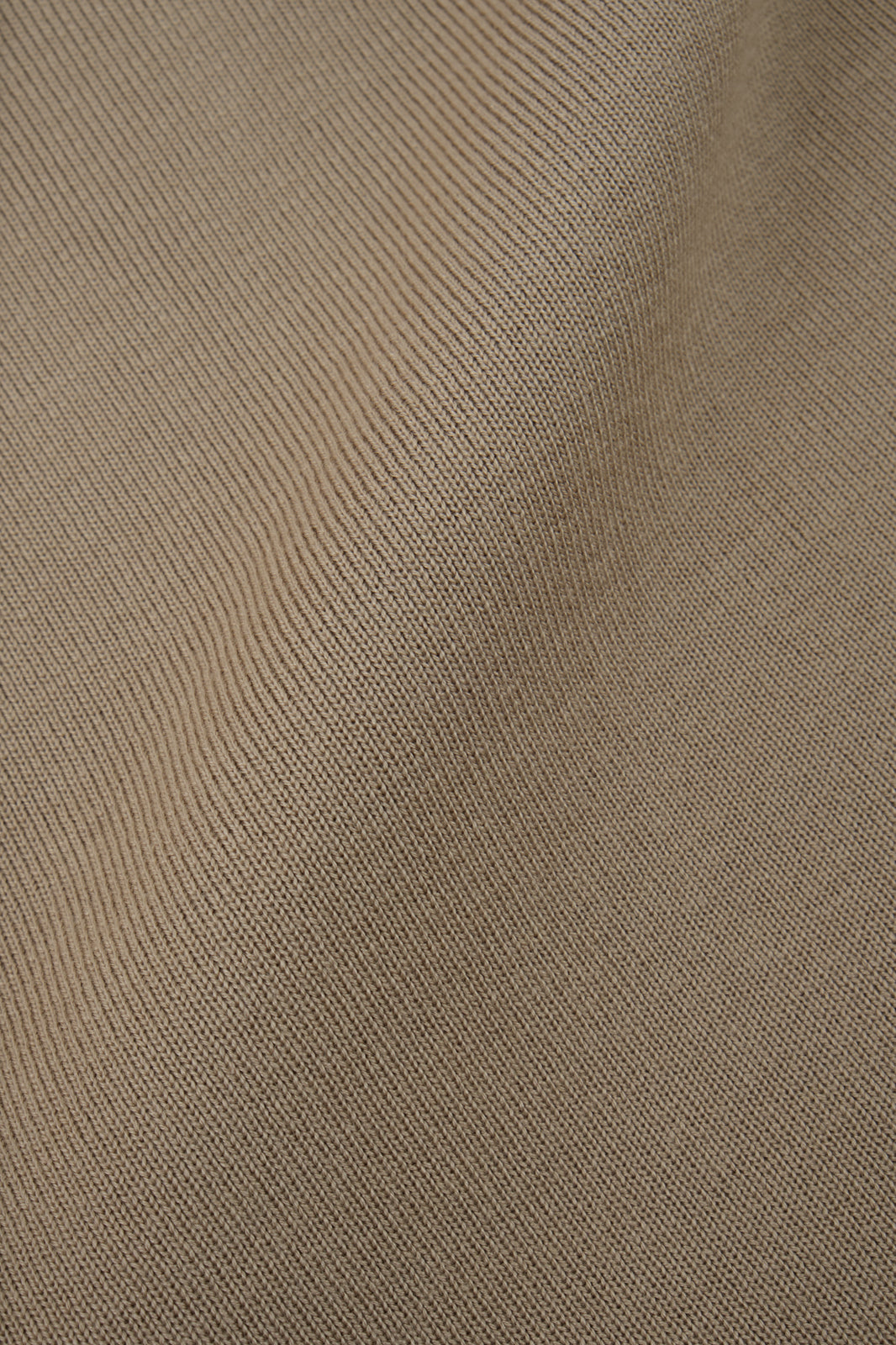 On shirt - Bi-material - Beige