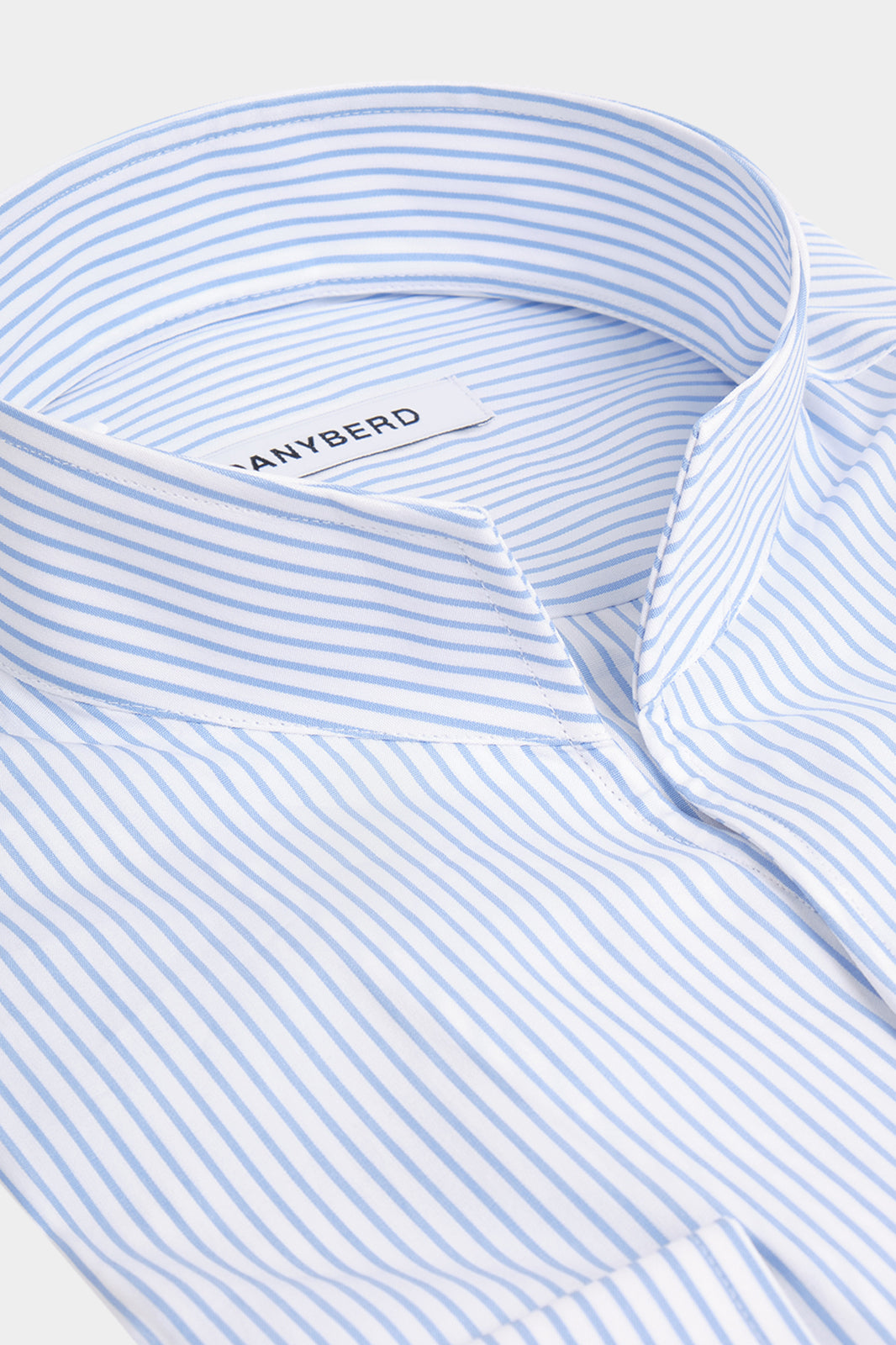Striped Indian collar shirt