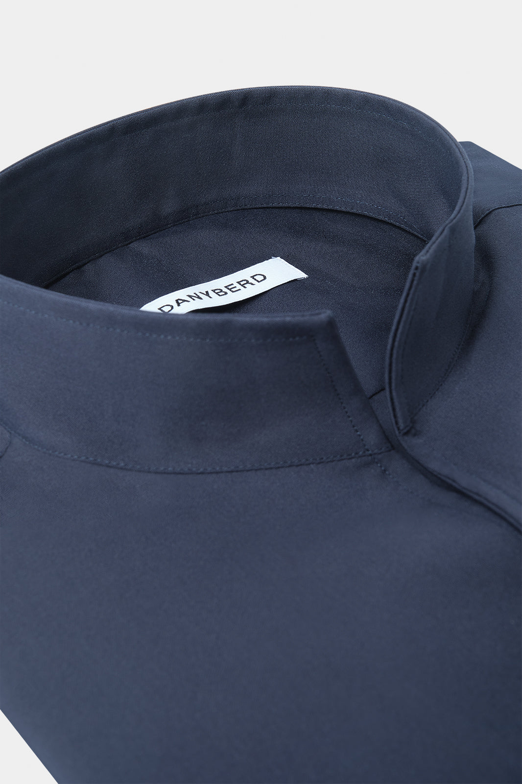 Comfort shirt with Indian collar - Navy