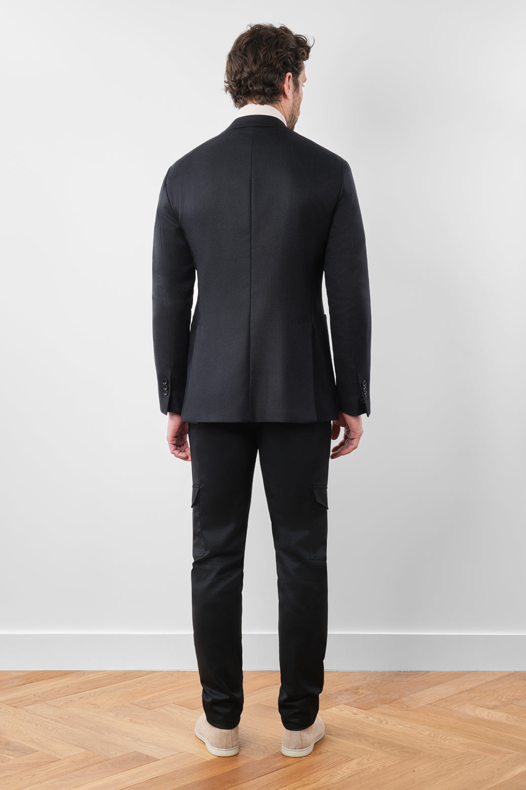 Braided Blazer - Black