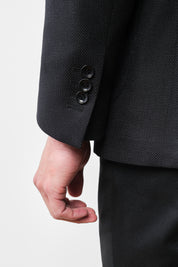 Braided Blazer - Black