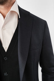 Braided Blazer - Black