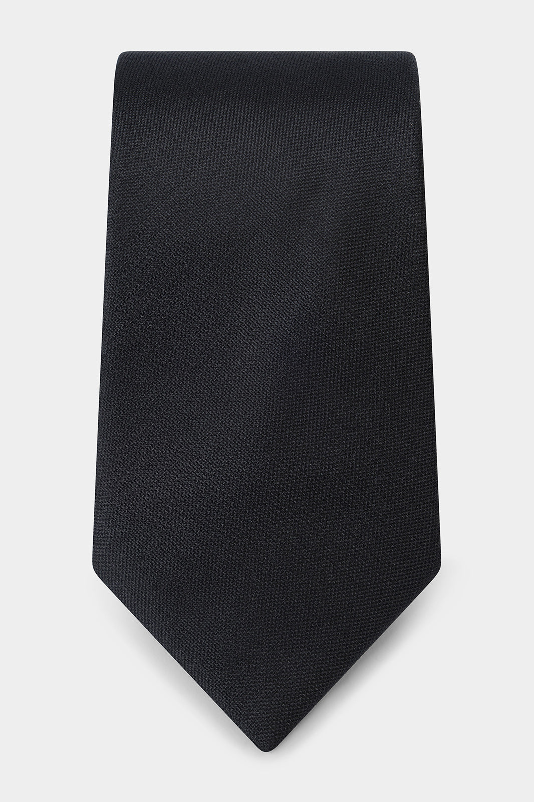 100% silk tie - Black