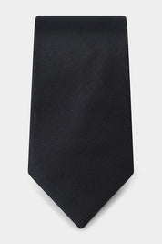 100% silk tie - Black