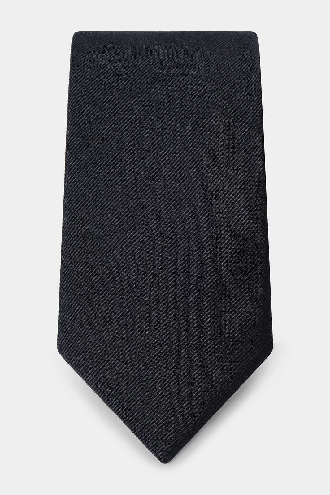 100% silk tie - Black