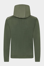 Technical Hooded Zip-Up Vest - Khaki
