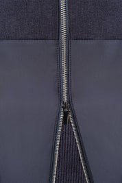 Technical Hooded Zip-Up Vest - Navy