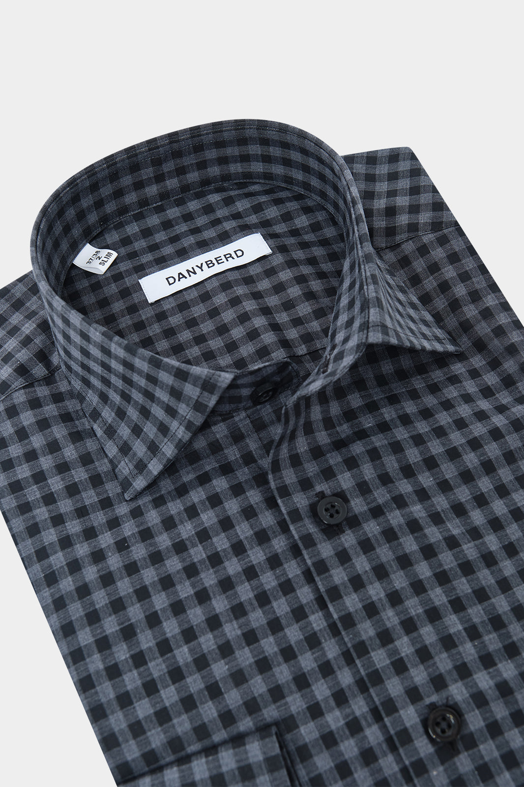 Checked shirt - Grey and black