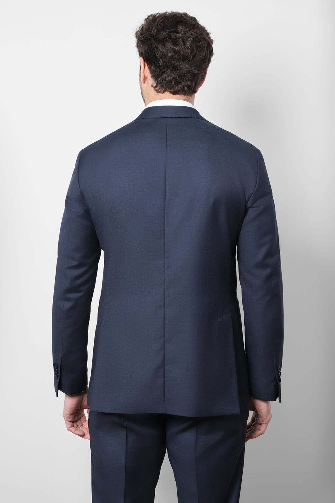 Patch pocket suit - Navy