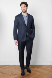 Patch pocket suit - Navy