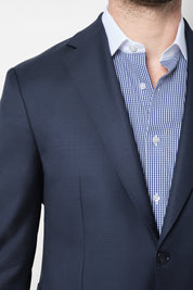 Patch pocket suit - Navy