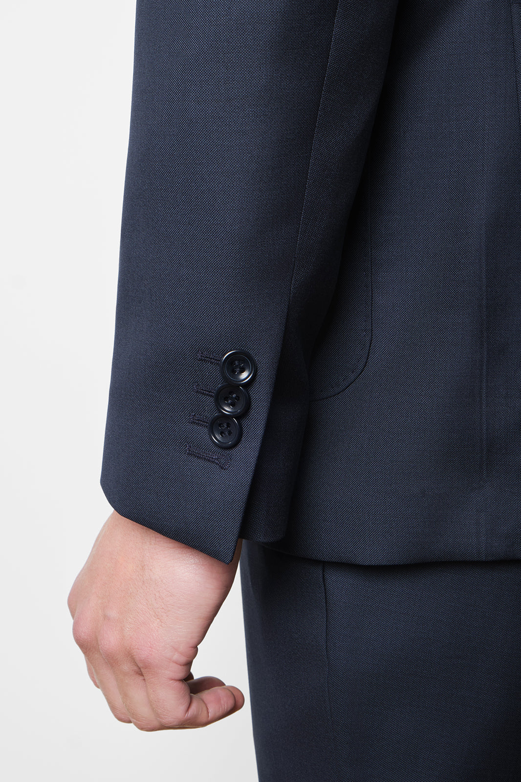 Patch pocket suit - Navy