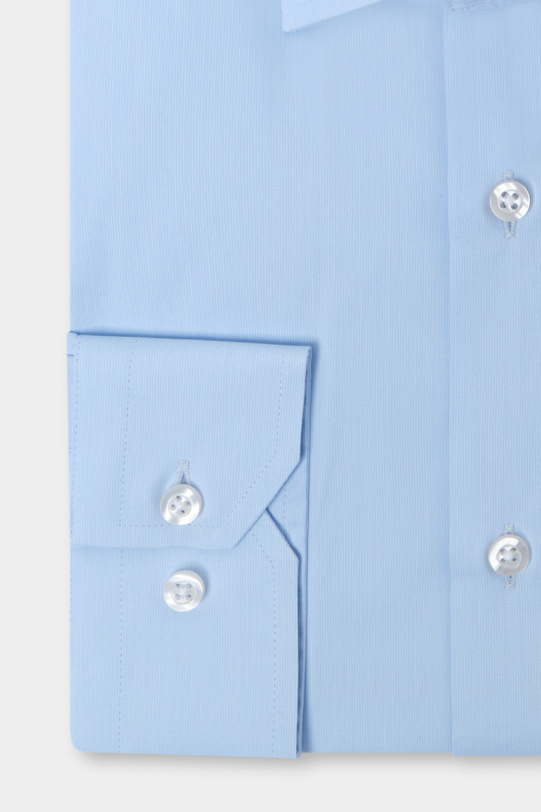 Tight threaded look shirt - Sky blue
