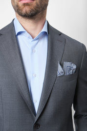 Patch pocket suit - Grey