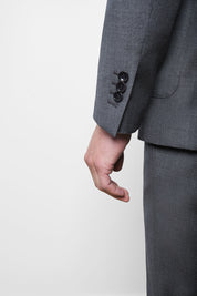 Patch pocket suit - Grey