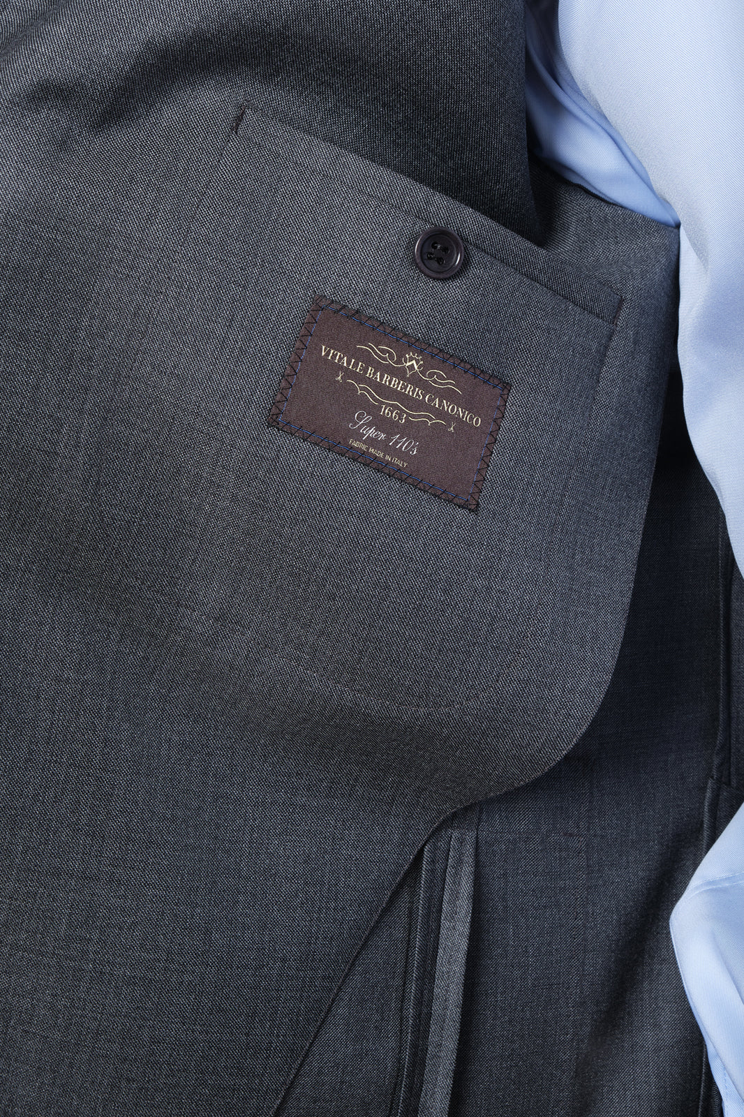 Patch pocket suit - Grey