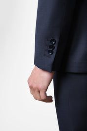 Patch pocket suit - Luminous blue