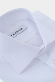 CHILDREN'S Shirt - French Collar - White