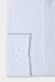 Chemise confort col inversé - Blanche