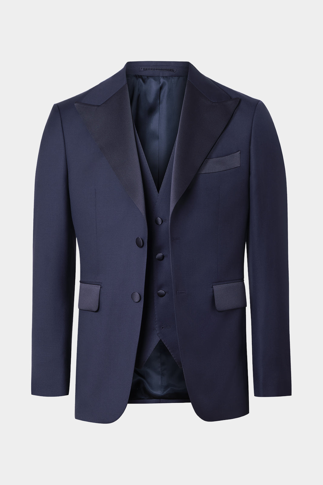 Arrow Lapel Tuxedo - Navy