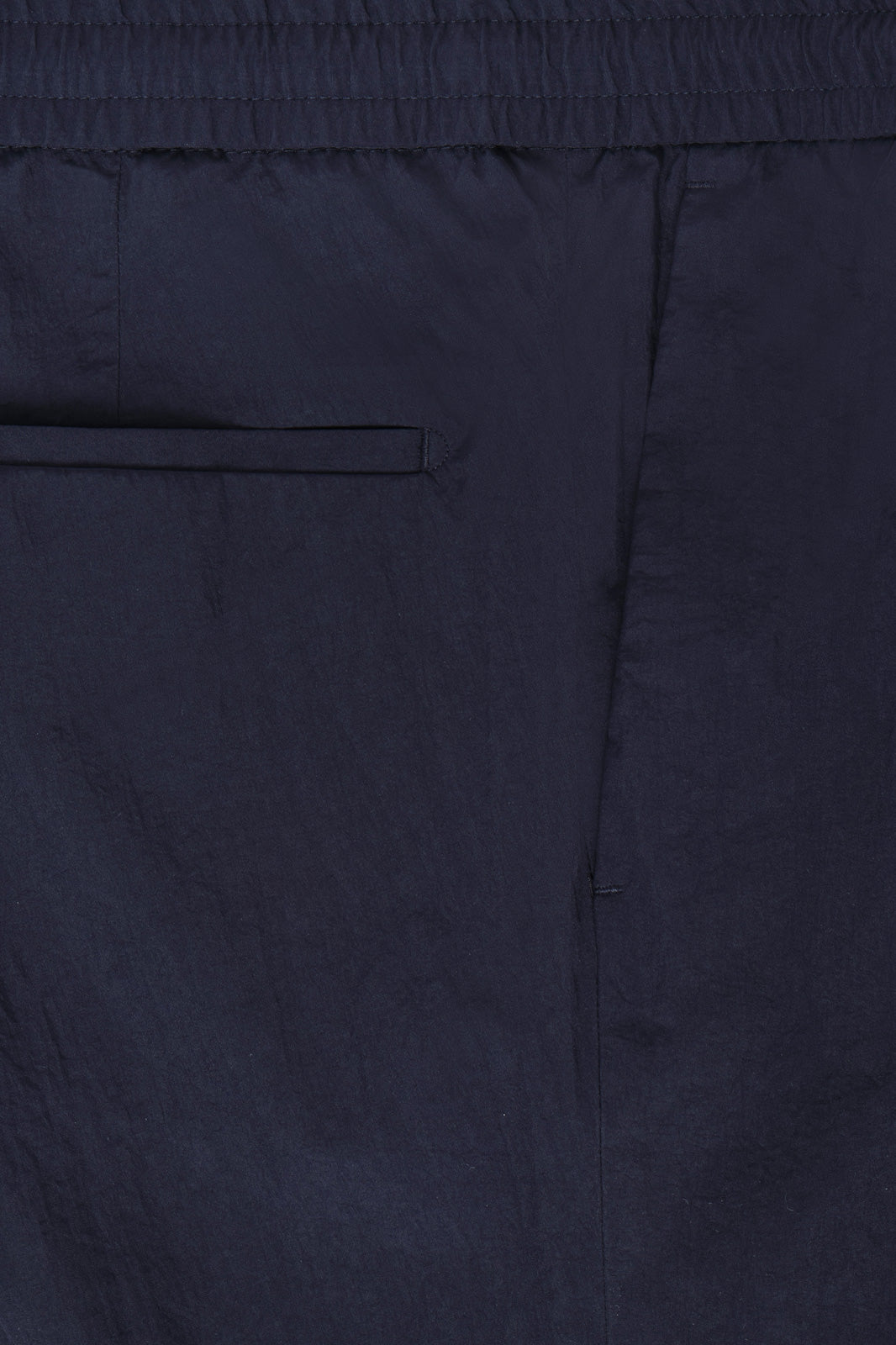 Jog Crush Crinkle Nylon Pants - Navy