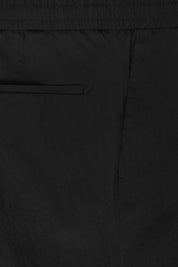 Jog Crush Crinkle Nylon Pants - Black
