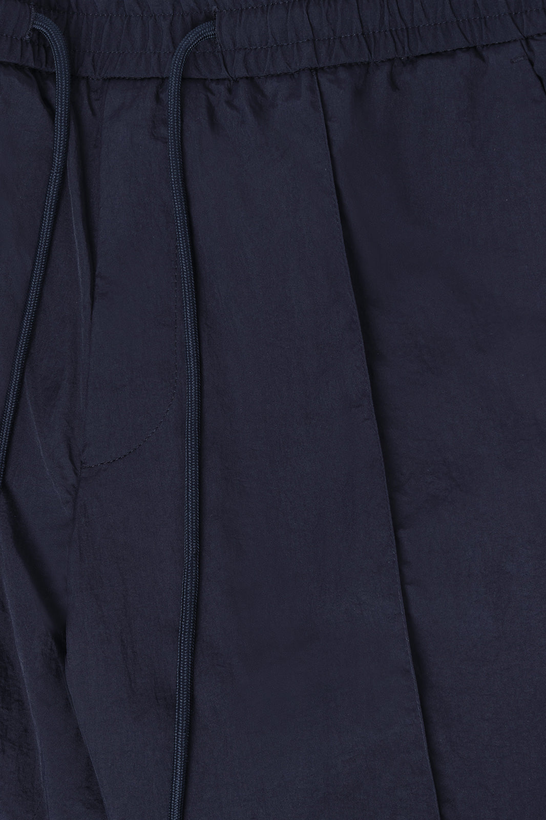 Jog Crush Crinkle Nylon Pants - Navy