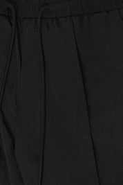 Jog Crush Crinkle Nylon Pants - Black