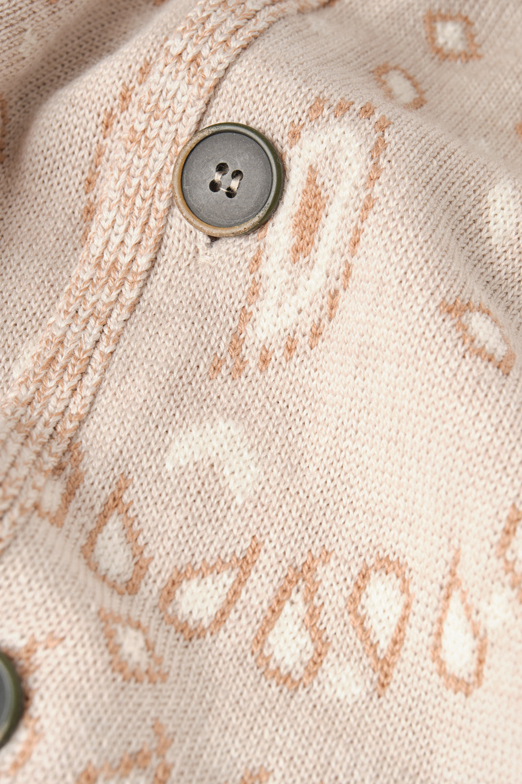 Bandana design mesh jacket - Beige