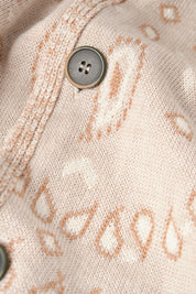 Bandana design mesh jacket - Beige
