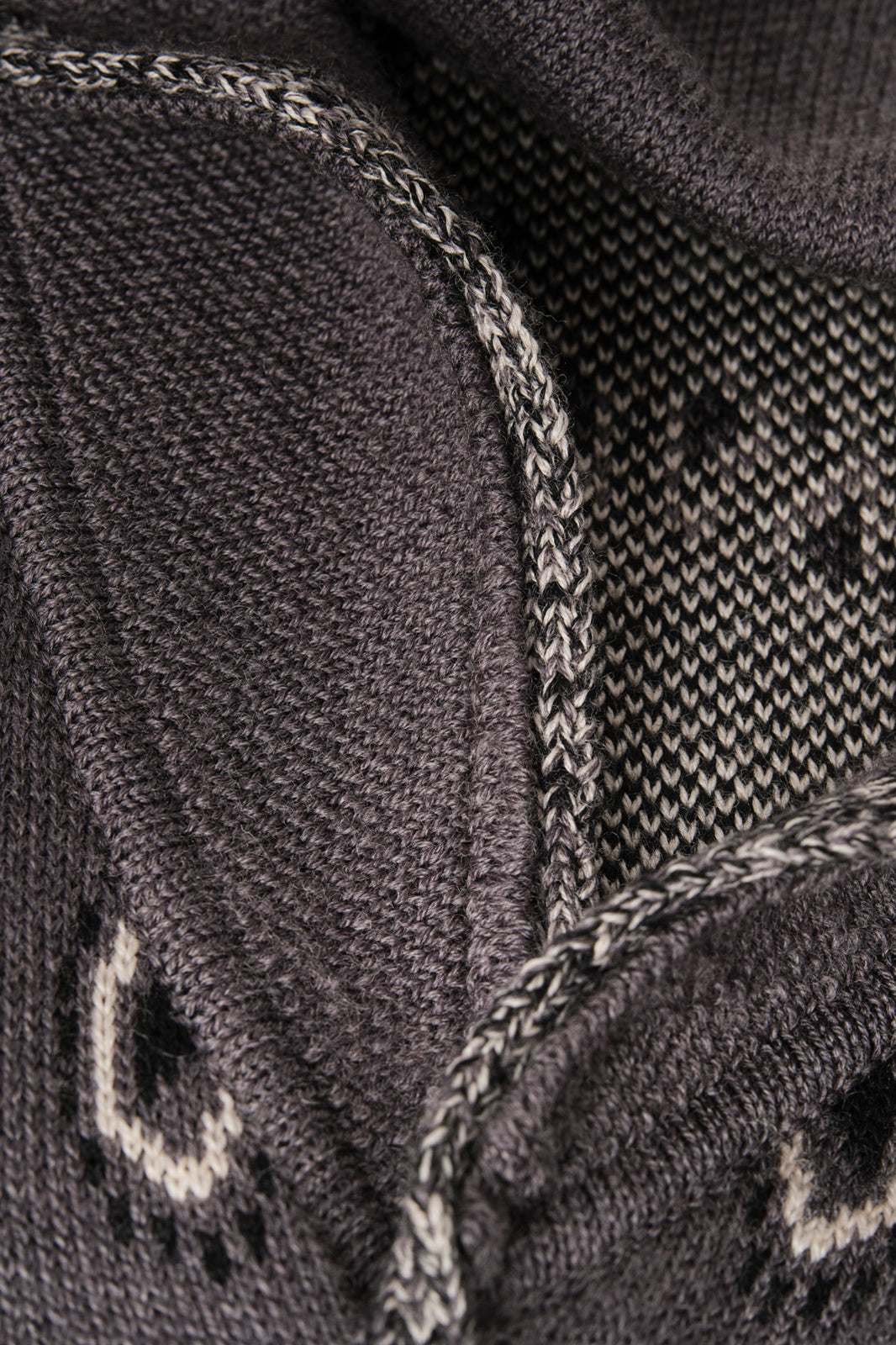 Bandana design mesh jacket - Grey