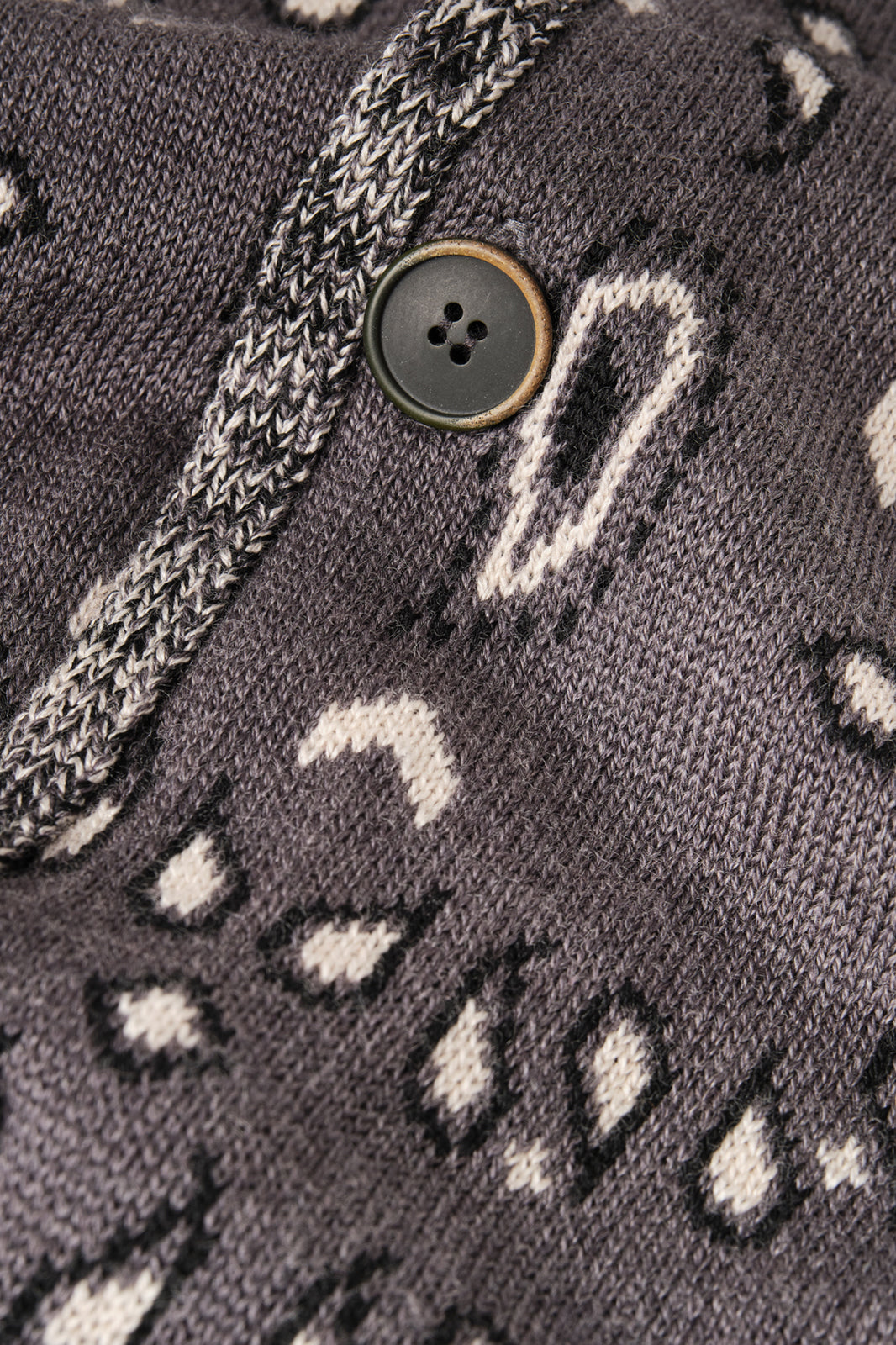 Bandana design mesh jacket - Grey