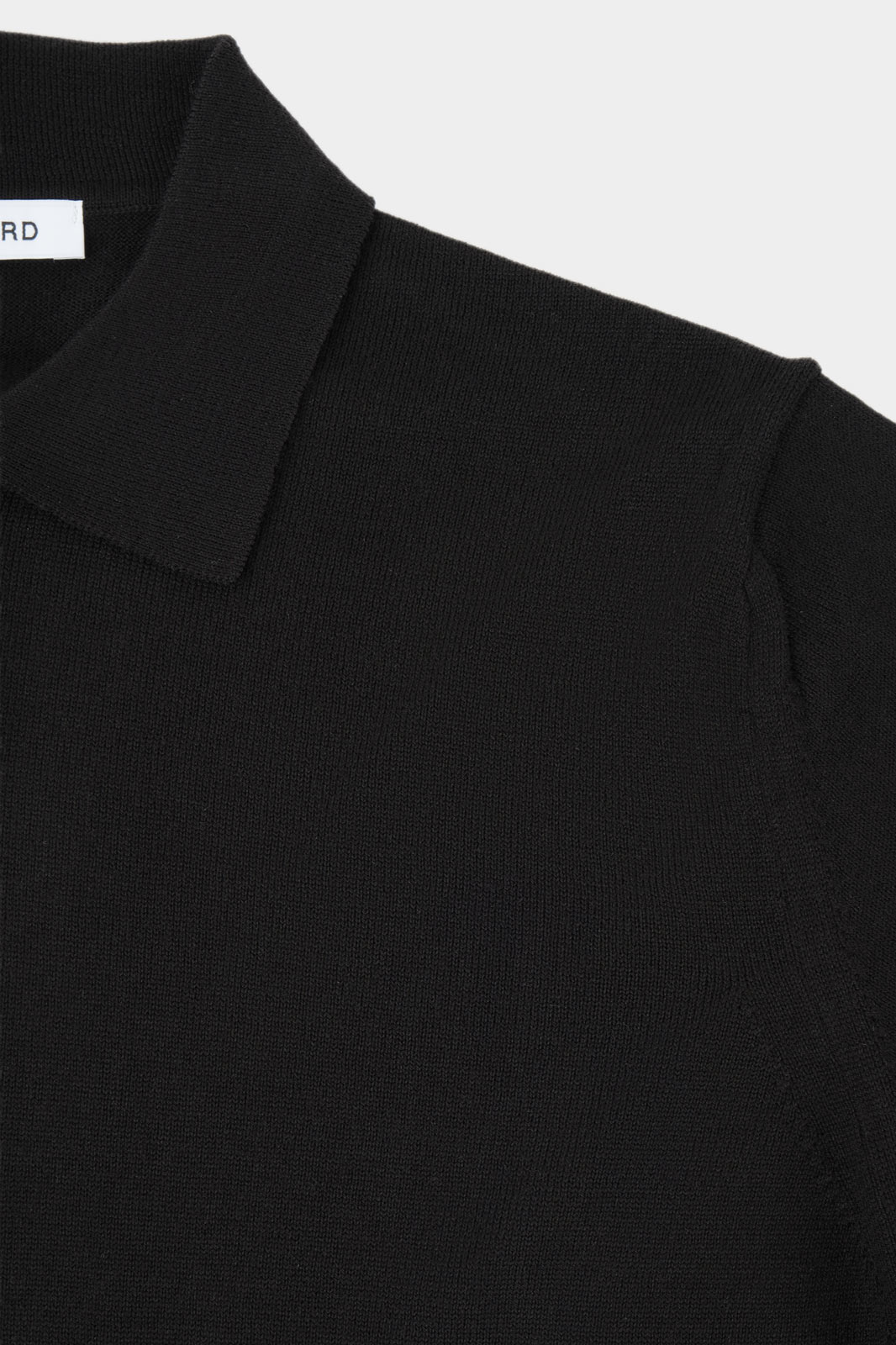 Pull chemise - Noir