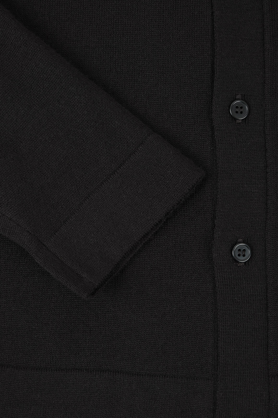 Pull chemise - Noir