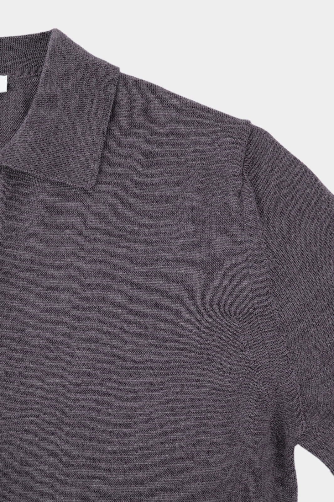 Pull chemise - Gris anthracite