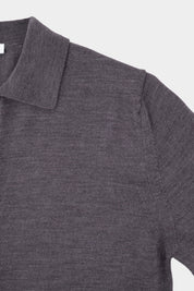 Pull chemise - Gris anthracite