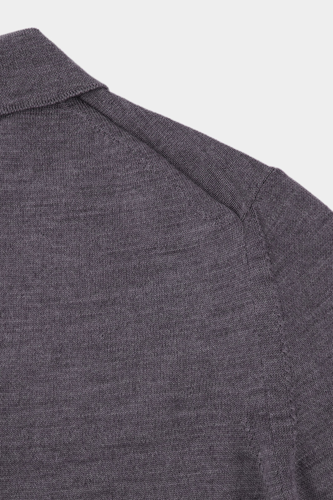 Pull chemise - Gris anthracite