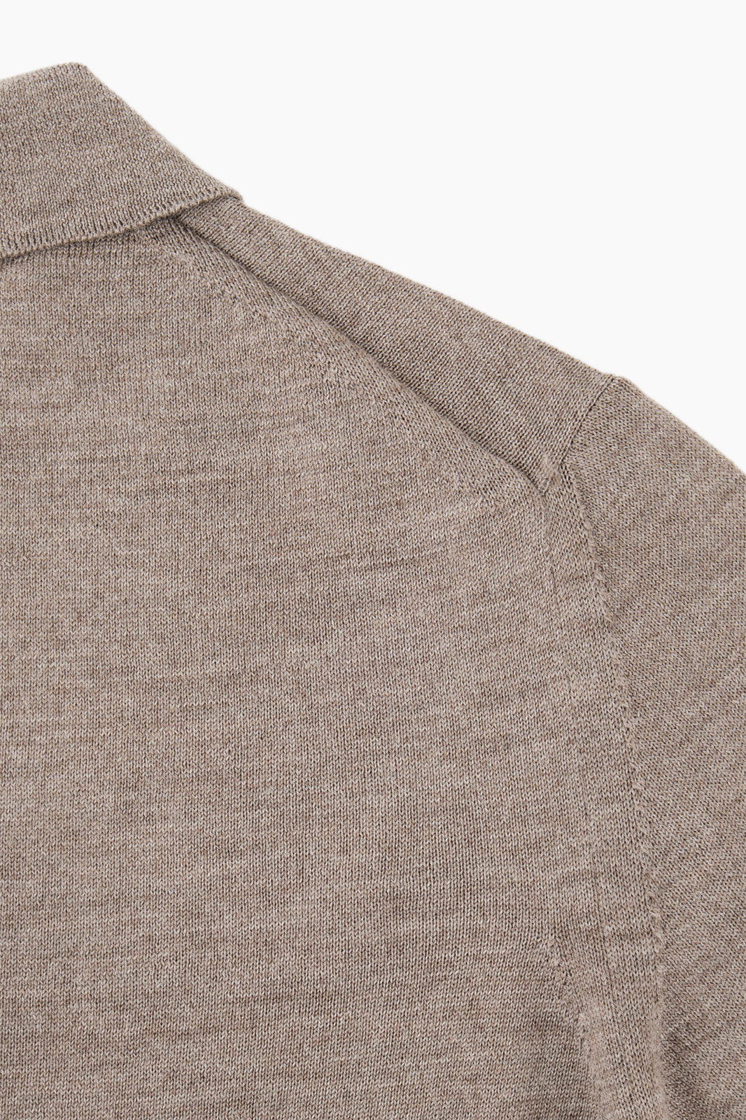 Pull chemise - Taupe