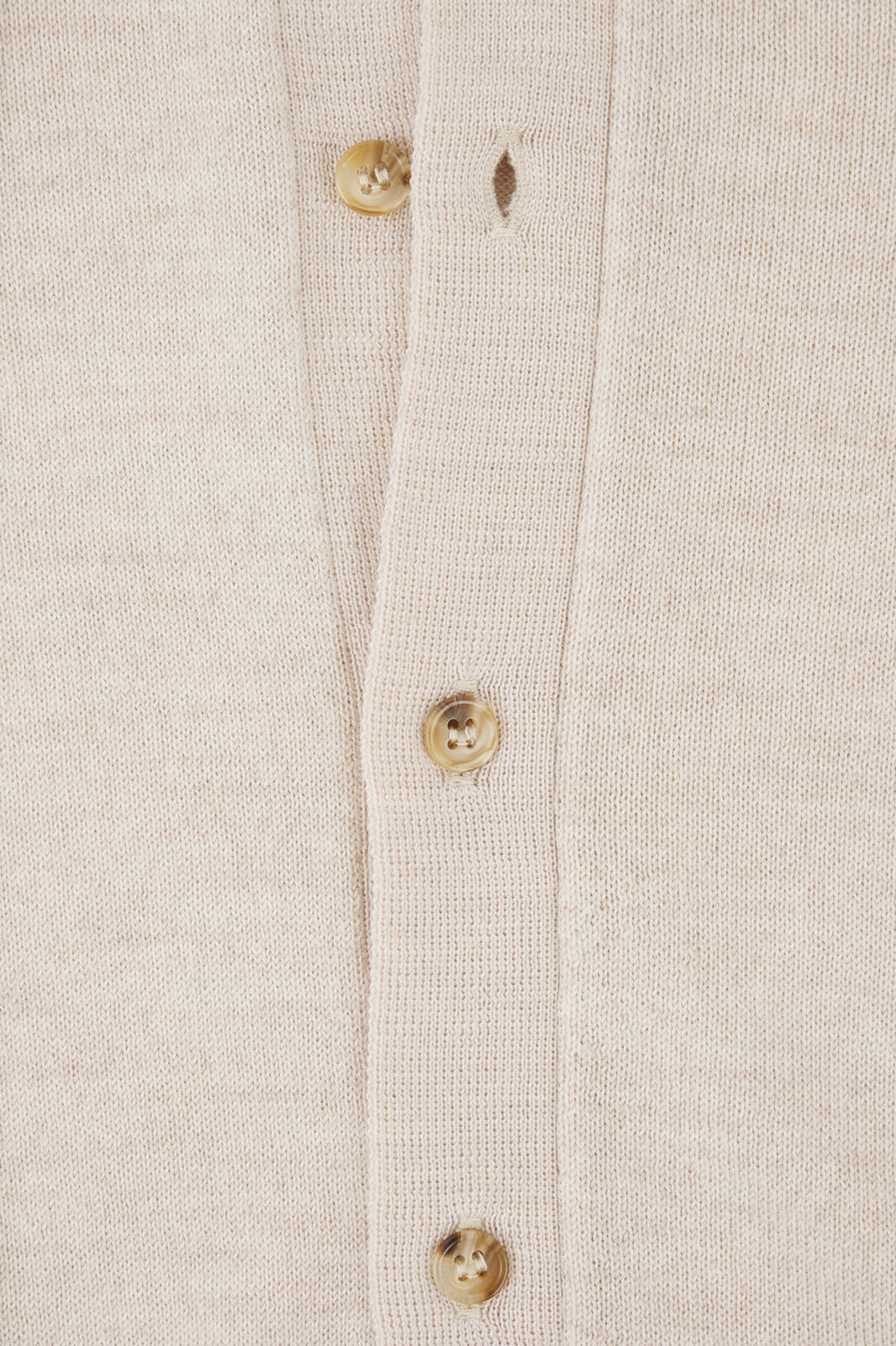 Pull chemise - Beige