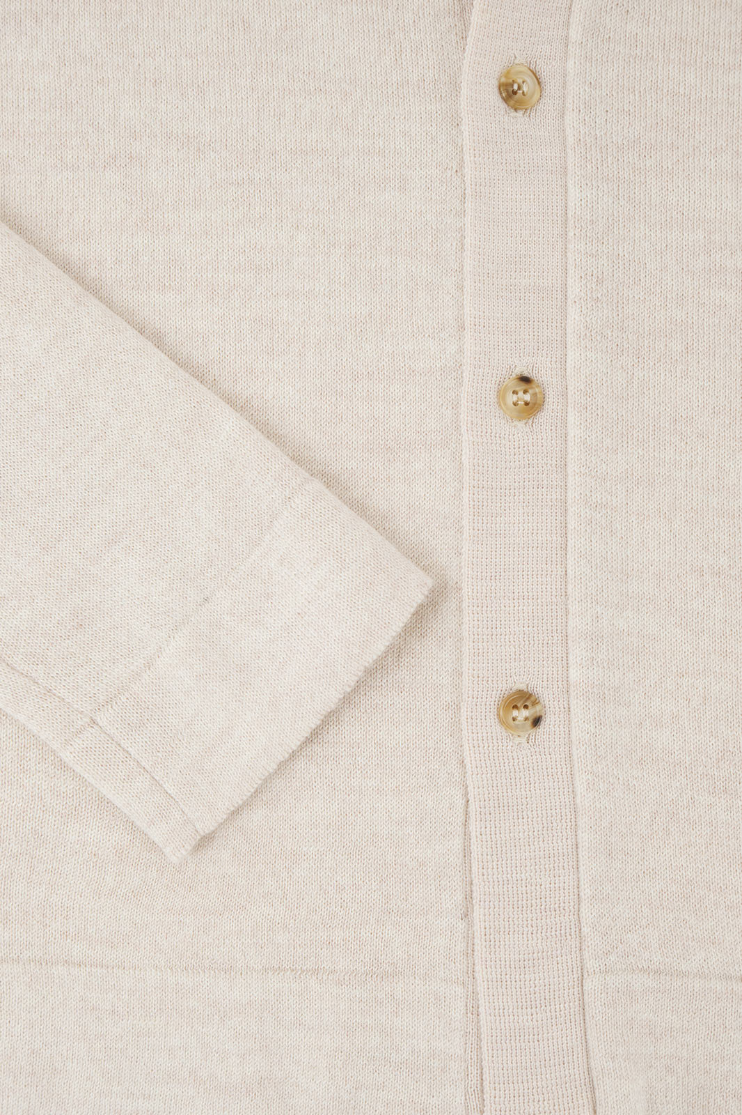 Pull chemise - Beige
