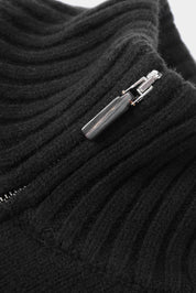 Trucker Sweater - Black
