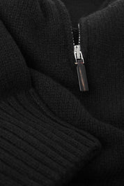 Trucker Sweater - Black