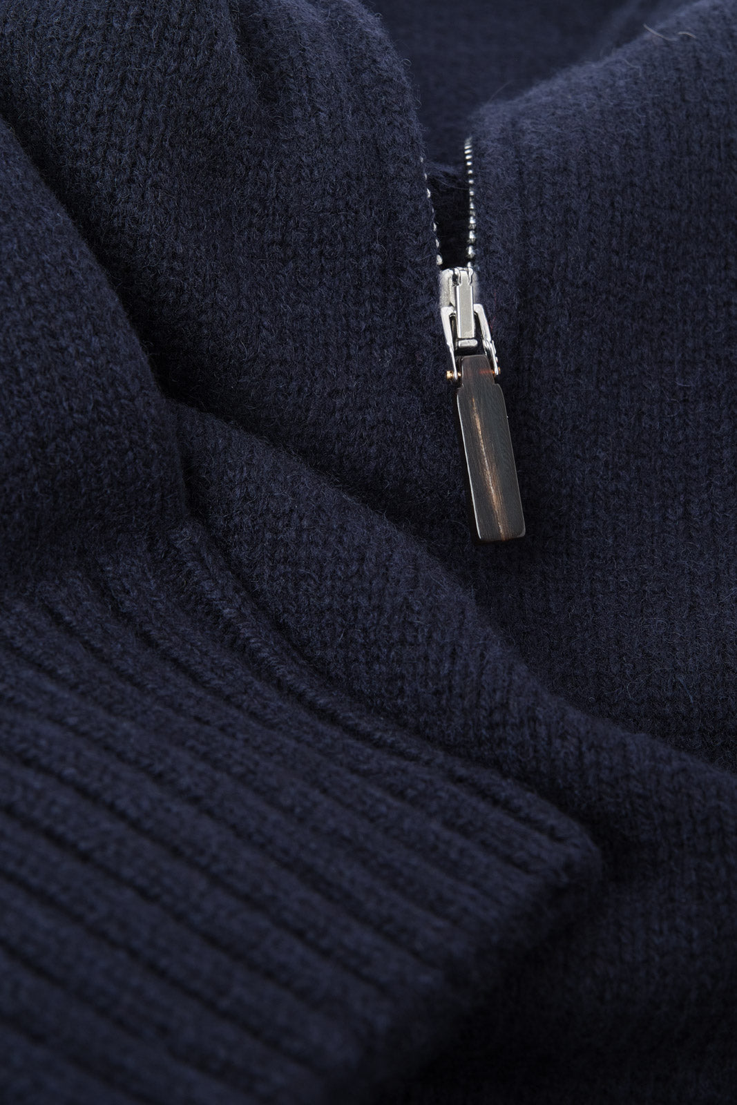 Trucker Sweater - Navy
