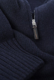 Trucker Sweater - Navy