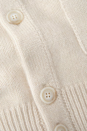 Chunky knit cardigan with pocket - Ostrica